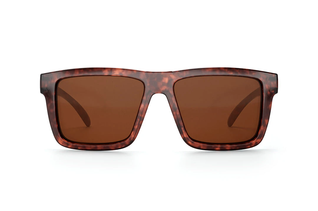 XL VISE Z87 Sunglasses Tortoise Frame: XL VISE Z87 Sunglasses Tortoise Frame: -Heat Wave Visual Tortoise Brown Front