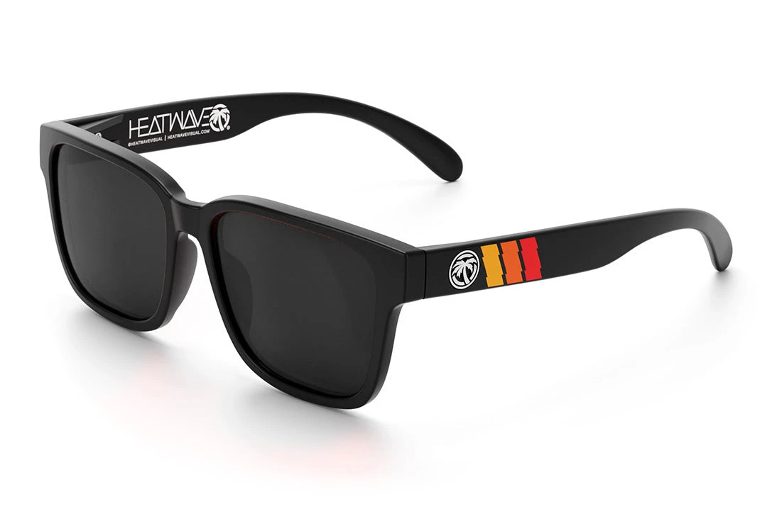 Apollo Sunglasses: Turbo Classic Customs Apollo Sunglasses: Turbo Classic Customs -Heat Wave Visual Turbo Classic Black Angle