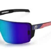 Vector Sunglasses: USA Stars And Stripes Customs Z87+ 1 Vector Sunglasses: USA Stars And Stripes Customs Z87+ -Heat Wave Visual USA Galaxy Angle