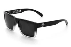 VISE Sunglasses: Vapor Fader 4 VISE Sunglasses: Vapor Fader -Heat Wave Visual Vapor Fader Black Angle