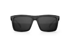 USA VISE Sunglasses: GLOSS BLACK 8 USA VISE Sunglasses: GLOSS BLACK -Heat Wave Visual Vise USA Black Black Front