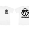 Heat Wave Billboard T-Shirt In White 1 Heat Wave Billboard T-Shirt In White -Heat Wave Visual White Billboard Tshirt