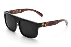 Regulator Sunglasses: Woodgrain Customs -Heat Wave Visual Woodgrain Customs Black Angle