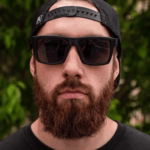 XL VISE Z87 Sunglasses Black Frame: Black Lens XL VISE Z87 Sunglasses Black Frame: Black Lens -Heat Wave Visual aaron XL w XL