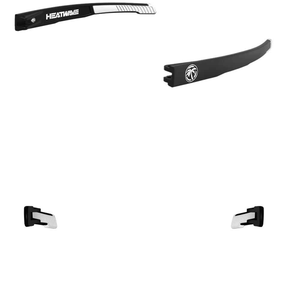 Custom Future Tech Custom Future Tech -Heat Wave Visual arm performance black with black and white emblems