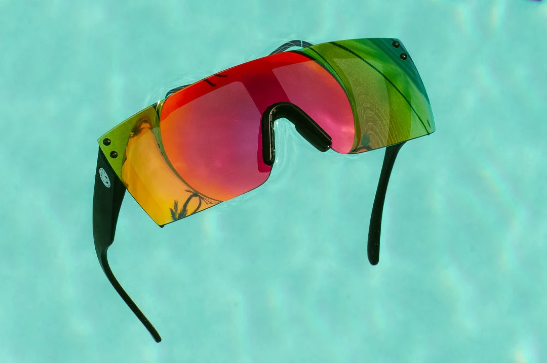 H2O Lazer Face Floating Sunglasses: H2O Lazer Face Floating Sunglasses: -Heat Wave Visual atmosphere h2o Lazer2