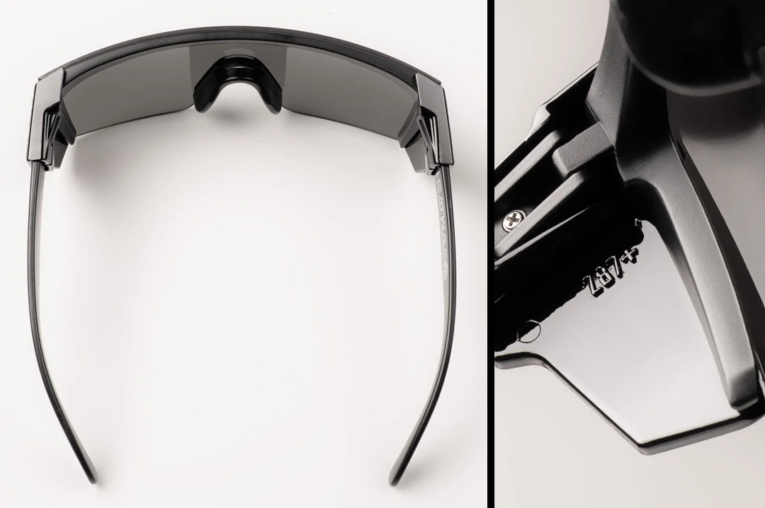 Lazer Face Side Shield z87+ BLACK Lazer Face Side Shield Z87+ BLACK -Heat Wave Visual black 1