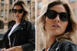 Carat Sunglasses: BLACK 9 Carat Sunglasses: BLACK -Heat Wave Visual carat detail 5