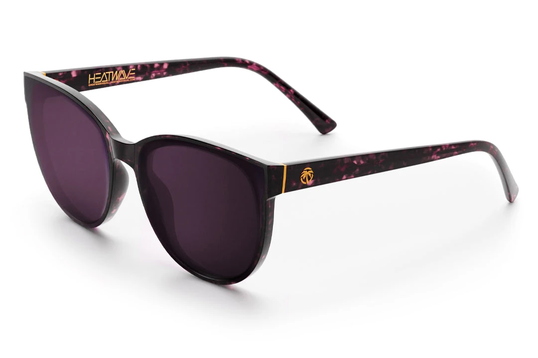 Carat Sunglasses: Velvet Tortoise Carat Sunglasses: Velvet Tortoise -Heat Wave Visual carat skylinepurple purplelens