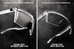 Lazer Face Sunglasses: Black Frame Anti Fog Black Lens Z87 4 Lazer Face Sunglasses: Black Frame Anti Fog Black Lens Z87 -Heat Wave Visual clearforblacklens