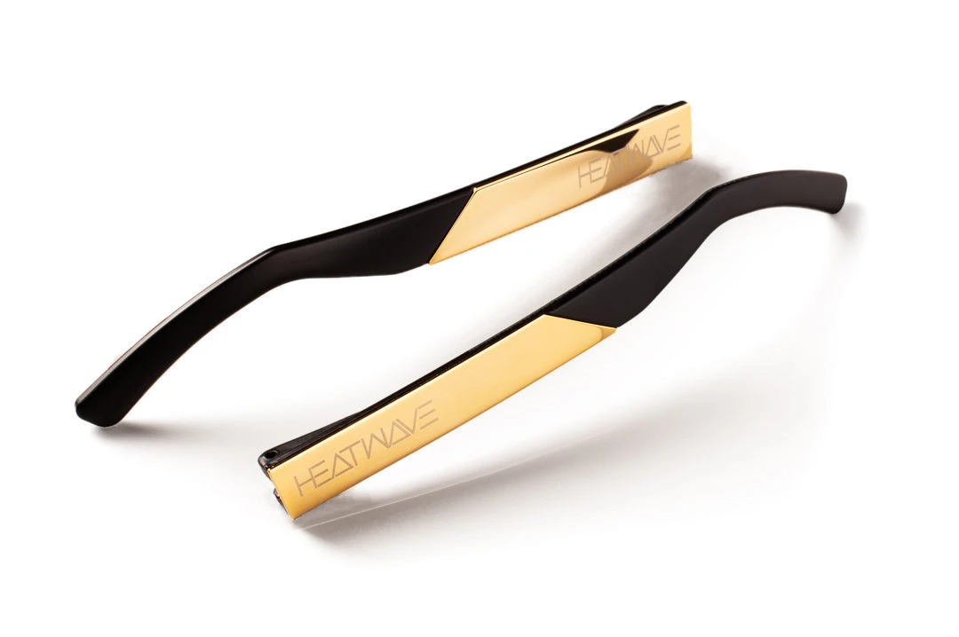 Arms: Metal Panels Arms: Metal Panels -Heat Wave Visual gold metal panel arms