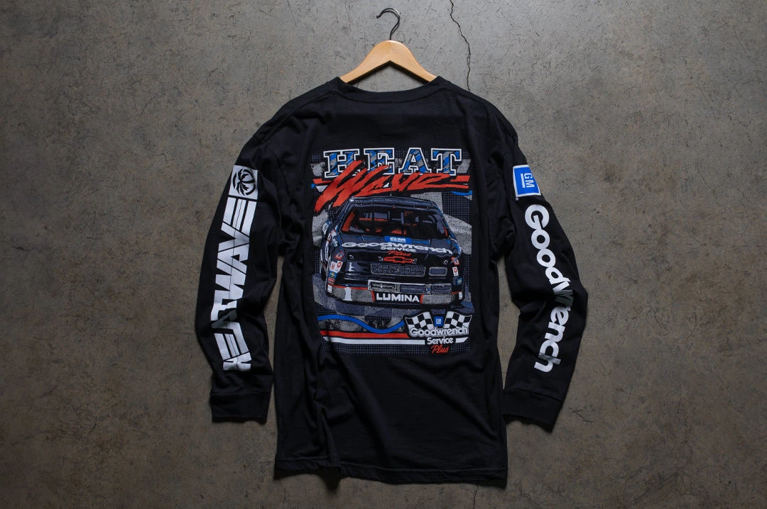 GM Goodwrench X Heat Wave LONG SLEEVE T-Shirt GM Goodwrench X Heat Wave LONG SLEEVE T-Shirt -Heat Wave Visual goodwrench longsleeve 2