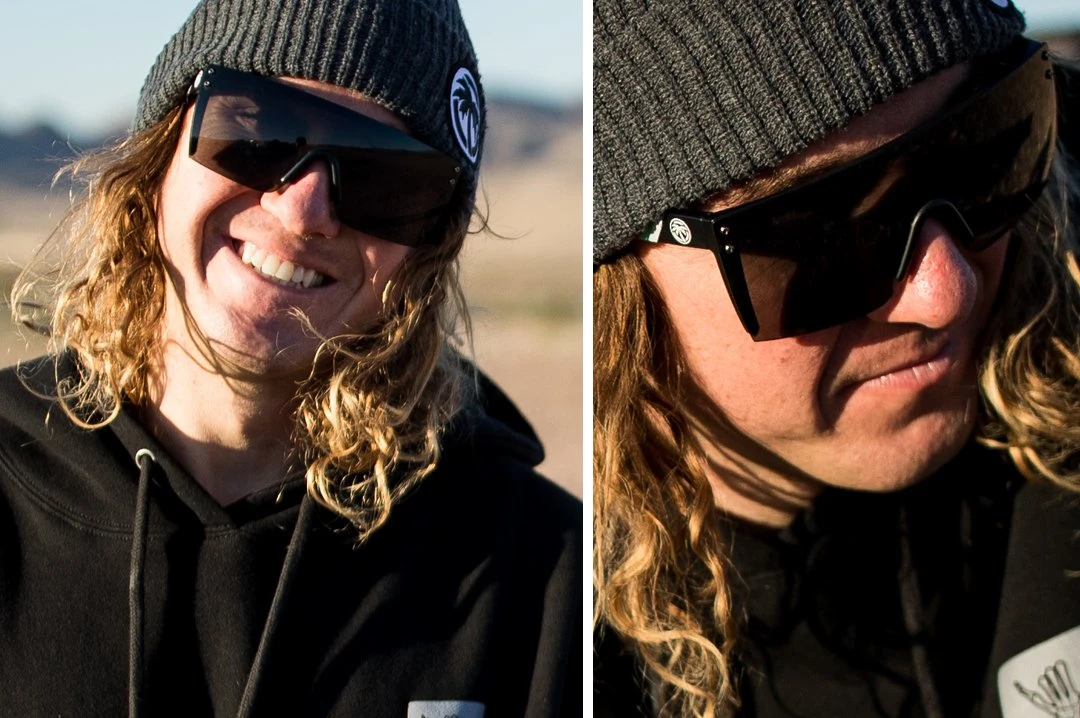 Lazer Face Sunglasses: Black Z87 Lazer Face Sunglasses: Black Z87 -Heat Wave Visual lazer black