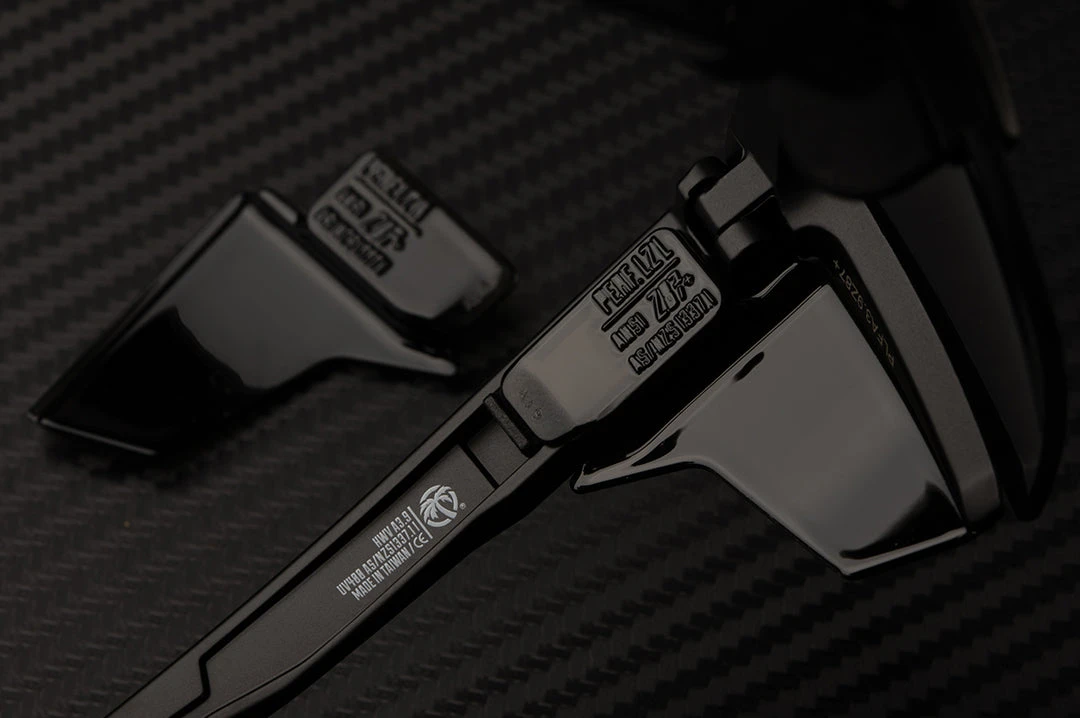 Performance Lazer Face Sunglasses: Black Z87+ Performance Lazer Face Sunglasses: Black Z87+ -Heat Wave Visual lazer black 1