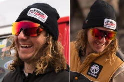 Performance Lazer Face Sunglasses: Red/Orange Z87+ 6 Performance Lazer Face Sunglasses: Red/Orange Z87+ -Heat Wave Visual lazer firestorm blake