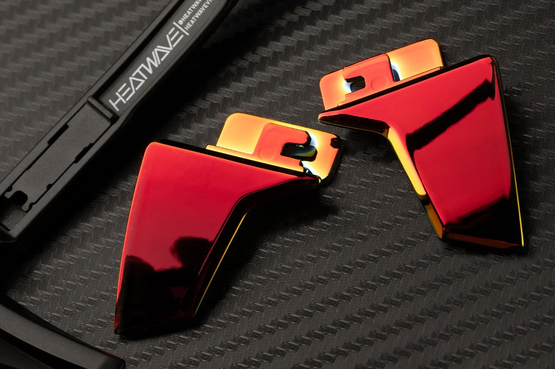 Performance Lazer Face Sunglasses: Red/Orange Z87+ Performance Lazer Face Sunglasses: Red/Orange Z87+ -Heat Wave Visual lazer red