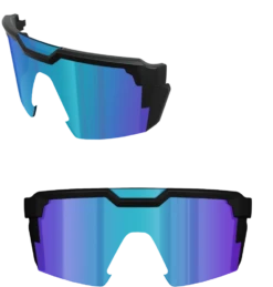 Custom Future Tech 5 Custom Future Tech -Heat Wave Visual lens galaxy blue