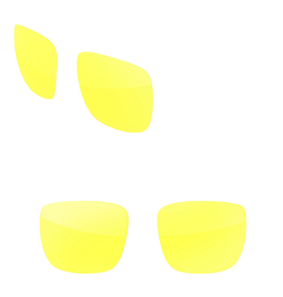 Custom Regulator Custom Regulator -Heat Wave Visual lens hi vis yellow