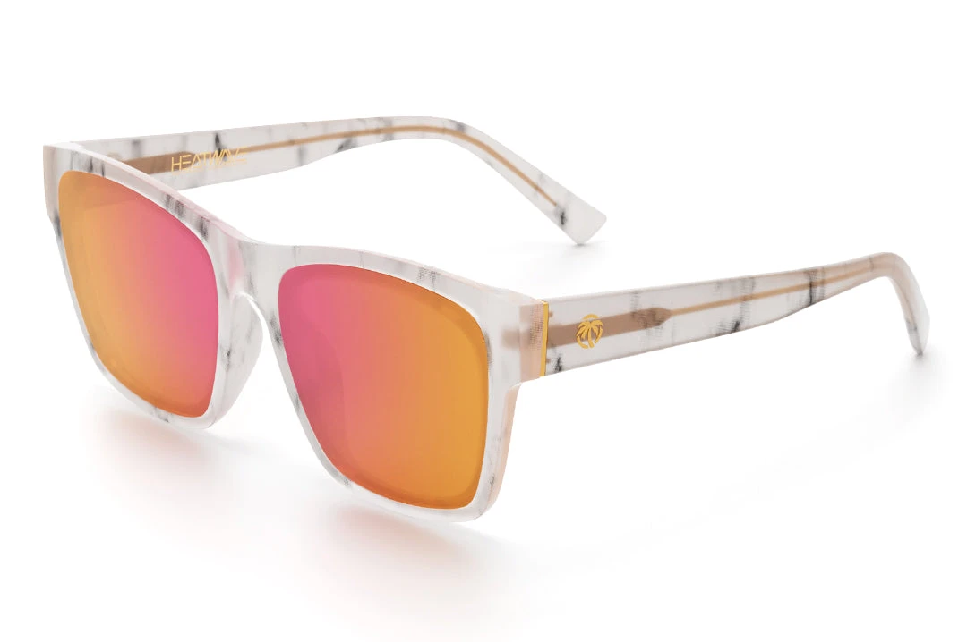 Marylin Sunglasses: Marble Marylin Sunglasses: Marble -Heat Wave Visual marylin marble whitebg
