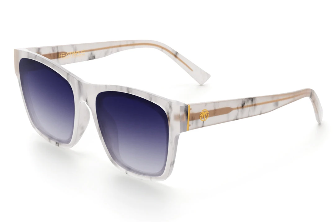 Marylin Sunglasses: Marble Marylin Sunglasses: Marble -Heat Wave Visual marylin marble whitebg 2
