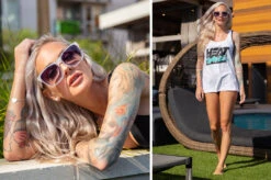 Marylin Sunglasses: Marble 8 Marylin Sunglasses: Marble -Heat Wave Visual marylin marble purplerain 1