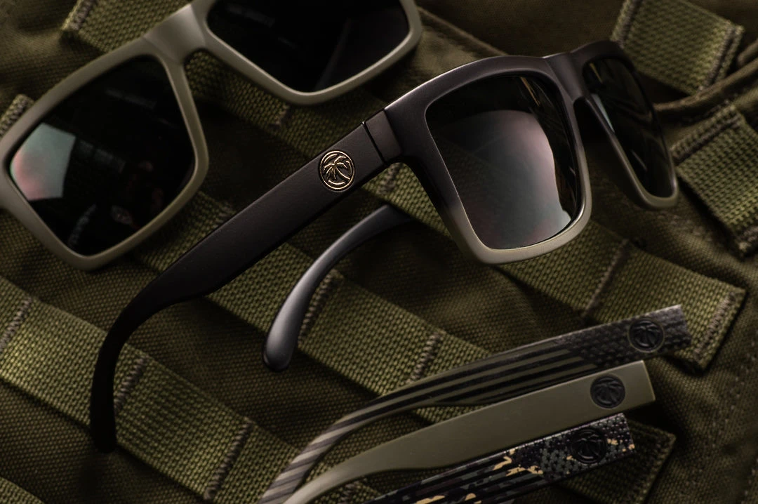 VISE Sunglasses: OD Green Fader VISE Sunglasses: OD Green Fader -Heat Wave Visual olivefader 1