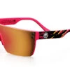 Kids Lazer Face Sunglasses: Pink Waverunner 2 Kids Lazer Face Sunglasses: Pink Waverunner -Heat Wave Visual pinkwave