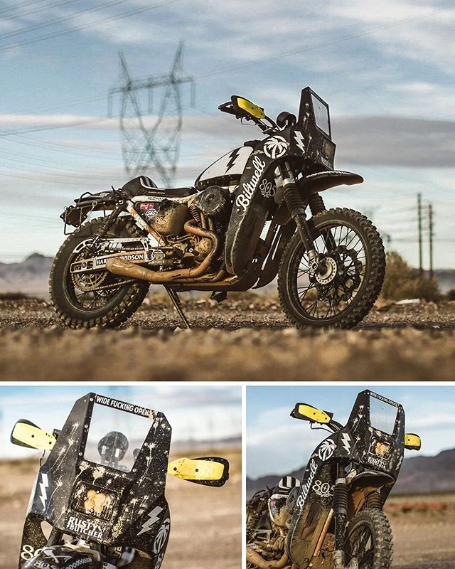 VISE Sunglasses: Rusty Butcher Customs VISE Sunglasses: Rusty Butcher Customs -Heat Wave Visual rusty bike