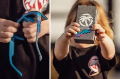 Kids Lazer Face Sunglasses: Static 4 Kids Lazer Face Sunglasses: Static -Heat Wave Visual static scarlet 1