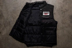 Heat Wave Cab Over Vest Black Denim (SIZE L ONLY) -Heat Wave Visual vest black denim 2