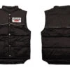 Heat Wave Cab Over Vest Black Denim (SIZE L ONLY) -Heat Wave Visual vest black denim whitebh